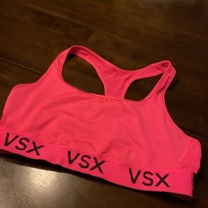 Victoria’s Secret XL hot pink unpadded sports bra. Great shape.